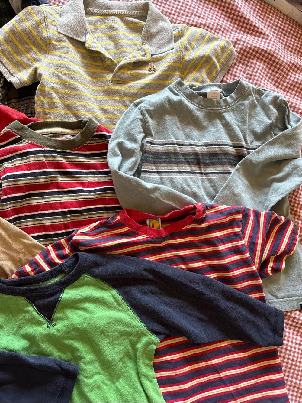Boys Vintage Style Shirt Bundle - Classic 90s Kids Lot